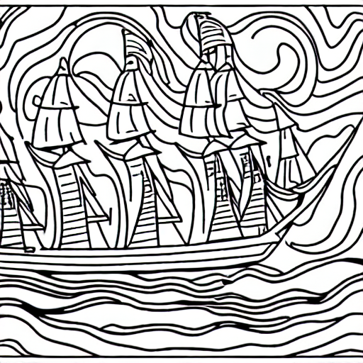 Coloring page of attack ships on fire off the shoulder of orion