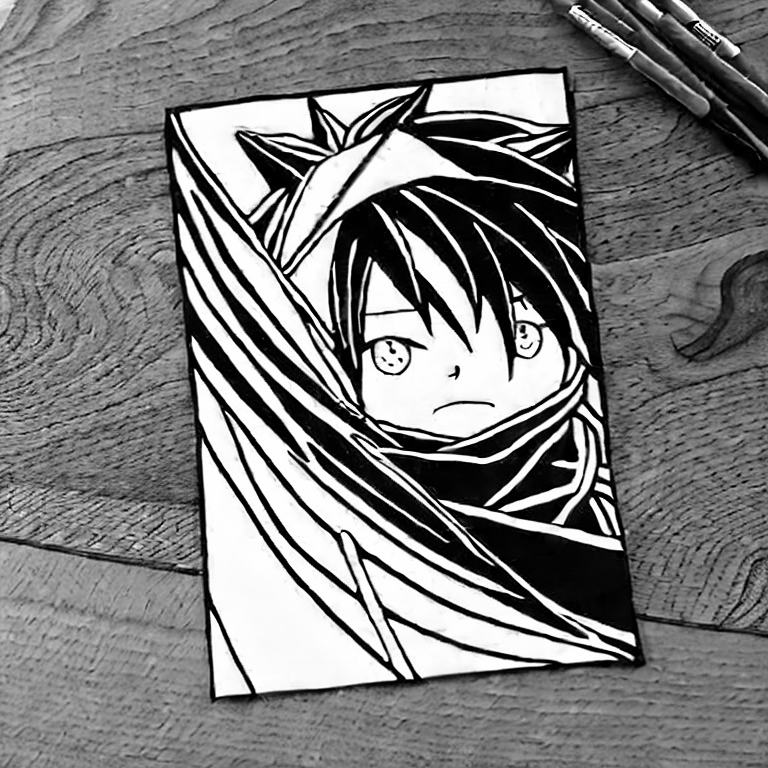 Coloring page of uchiha ithaci