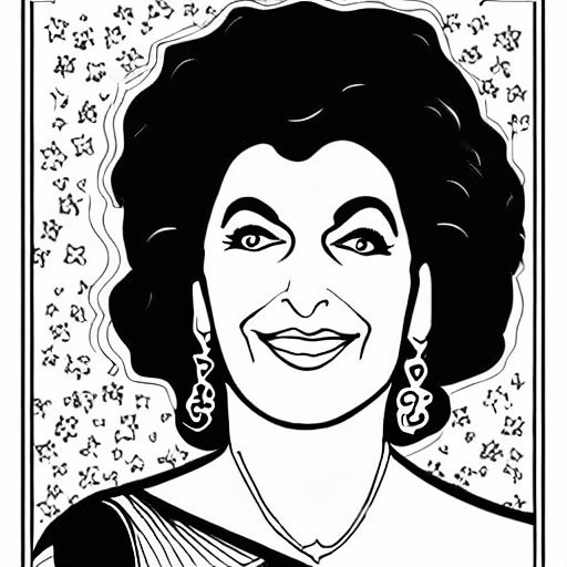 Coloring page of deanna troi