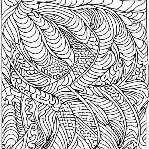 Coloring page of dream