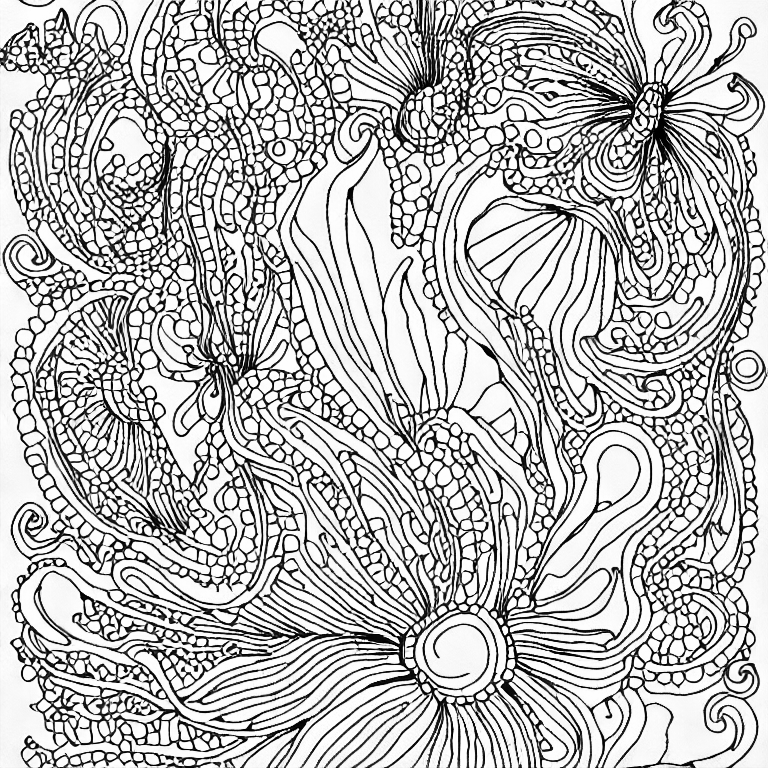 Coloring page of freedom