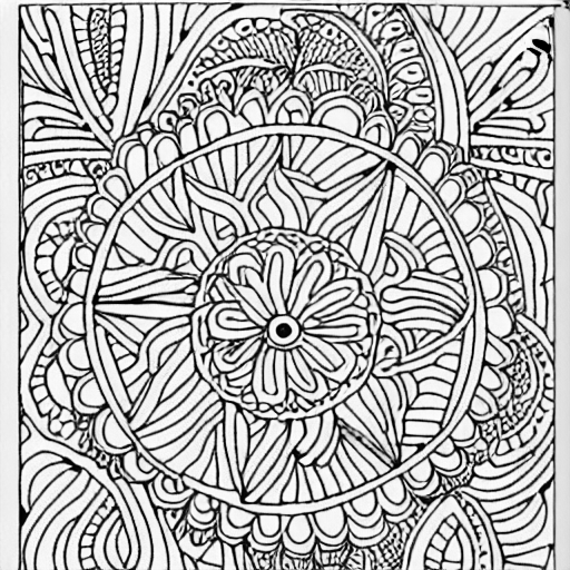 Coloring page of india