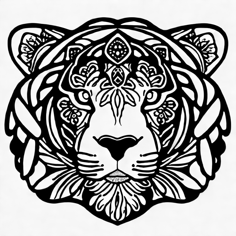 Coloring page of logo